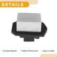 thumbnail image 4 of Resistor del motor del ventilador HVAC Unique Bargains No.C2C39577 para Jaguar Xj8 2004-2008 Plástico Metal 1 Pc, 4 of 6