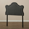 thumbnail image 2 of Baxton Studio Avery Modern and Contemporary Dark Grey Fabric Full Size Headboard, 2 of 3