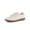 Off white, variant on Cushionaire Bonnie Girls Tennis Shoes Lightweight Lace-Up Kids Sneakers
