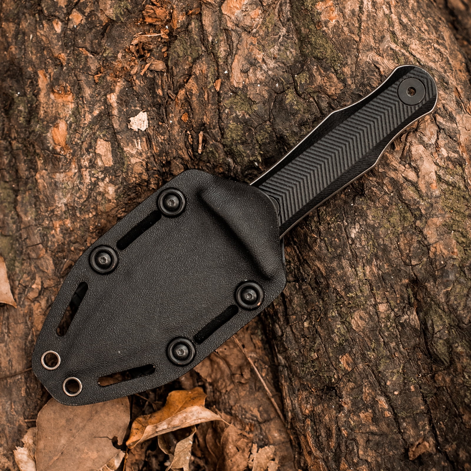 Dispatch 3.8" Fixed Blade Hunting Knife,