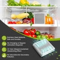 thumbnail image 2 of Refrigerator Deodorizer,10 Years Long Fridge Odor Eliminator,Car Air Freshener,Closet Odor Absorber,Outperforms Baking Soda and Bamboo Air Purifying Bags，Stainless Steel, 2 of 4
