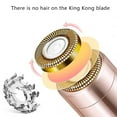 thumbnail image 4 of Facial Hair Remover for Women, Blush/Rose Gold Electric Face Razor for Women for Instant and Painless Hair Removal,Rose gold,A56, 4 of 5