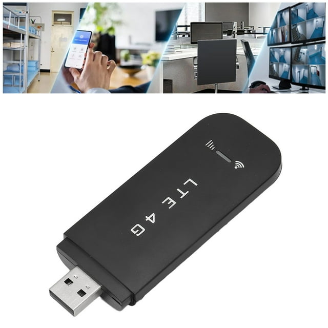4G LTE USB Portable Router,Pocket Mobile Hotspot USB Modem With SIM Card Slot,150Mbps, Support,For Vehicle Outdoor