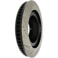 thumbnail image 2 of StopTech 127.44156L StopTech Sport Rotors; Drilled And Slotted; Front Left;, 2 of 11