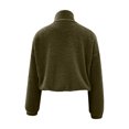 thumbnail image 5 of Moda mujer invierno cálido sólido invierno alargado felpa manga larga prendas de vestir Fridja  fksj4954, 5 of 5