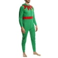 thumbnail image 2 of SLEEPHERO Adult Onesie Men Cozy Novelty Elf Onsie Christmas Mens Onesie Holiday Halloween Adult Onsie Adult Costumes For Men Elf XX-Large, 2 of 2