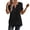 Black, variant on Womens Summer Tops Spring Short Sleeve V Neck True Classic T Shirt Casual Cute Fashion Beach Vacation Clothes Mint Green,S