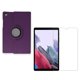 thumbnail image 1 of Funda morada con rotación de 360° y protector de pantalla de vidrio templado para Samsung Galaxy Tab A7 Lite T220 de 8,7 pulgadas, 1 of 6