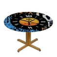 thumbnail image 3 of Awypu Musical Note Round Table Cover 100% Polyester Fiber - Festive Home Decoration 38-42, 3 of 8