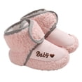 thumbnail image 5 of Fozruso Warm Shoes Soft Comfortable Boots Infant Toddler Warming Shoes Snow Boots For Baby Girls And Boys,Sizes 6(Infant), 5 of 6