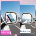 thumbnail image 4 of Side Mirror Squeegee, 8.6" to 38.5" Stainless Steel Retractable Window Cleaning Tools, No Disassembly and Cleaning Required, Compact and Portable Window Squeegee for Rainy Foggy Weather(Pink), 4 of 7