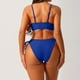 thumbnail image 3 of WILLBEST Traje de Baño con Mangas para Mujer, Traje de Baño de Talla Grande para Mujer, conjunto de Bikini Triangular de Dos Piezas con Espalda descubierta y Lazo, 3 of 3