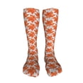 thumbnail image 5 of Kdxio Maple Leaves A Funny Silky Novelty Funky Long Knee High Socks Soft 3D Print Cosplay Crazy Stockings for Men Women, 5 of 8