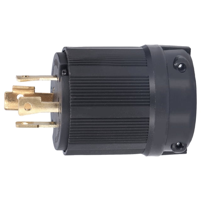 Enchufe de Bloqueo, Buena conductividad PA66 Plastic + Brass Generator Conector para Secadoras