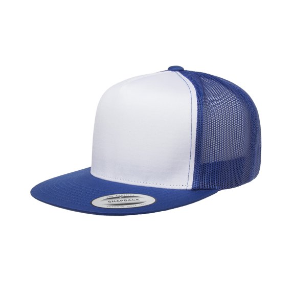Yupoong Adult Classic Trucker with White Front Panel Cap - 6006W
