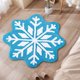 thumbnail image 4 of Snowflakes Rug Winter Snowflake Doormat Snowflake Welcome Mat Cute Christmas Decorative Non-Slip Washable Door Mats For Indoor Outdoor Entrance Home Bathroom, 4 of 6