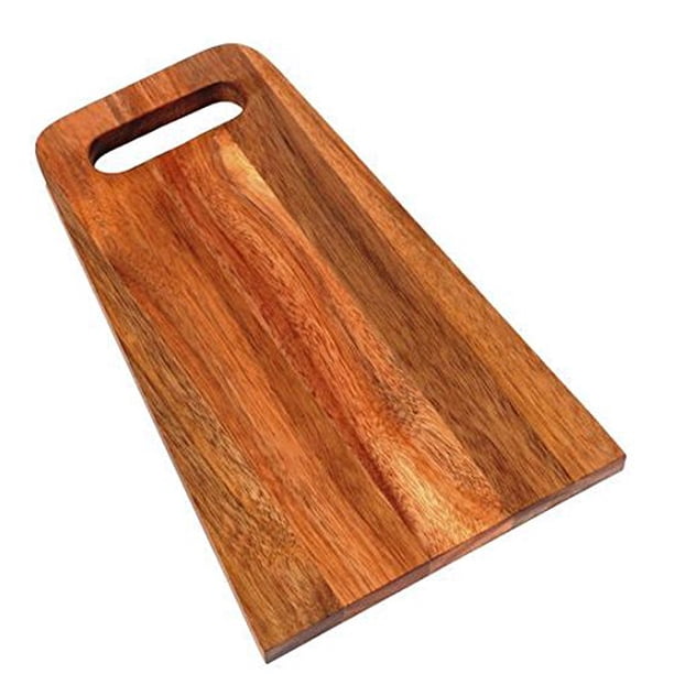 Cutting Board Acacia Wood Easy Clean Surface on both Side, Carry