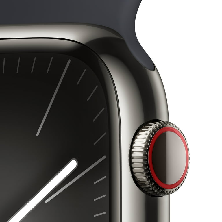 Apple Watch Series 9, Cellular & Wi-Fi, 45mm Graphite