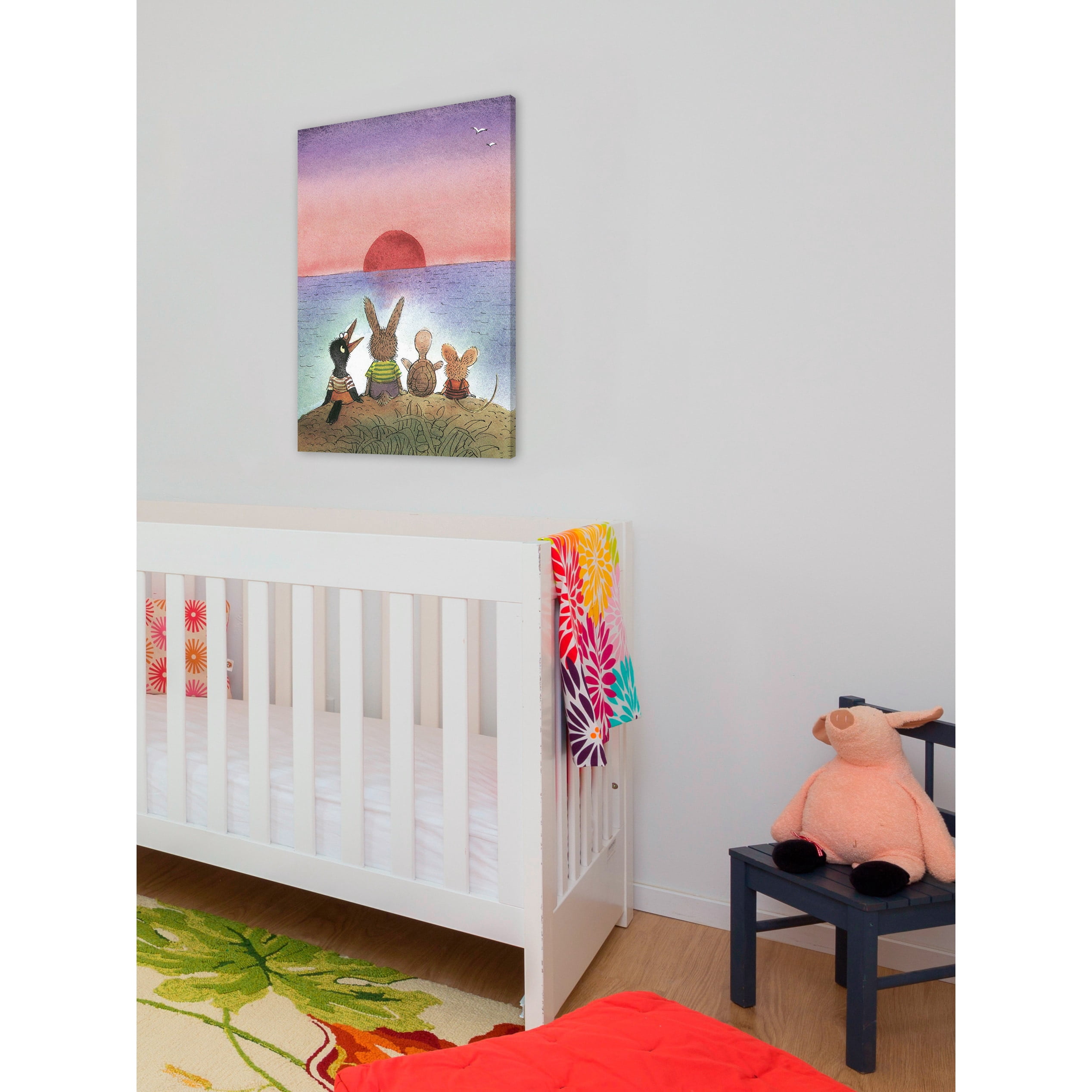 Marmont Hill "Sunset" by Curtis Painting Print on Canvas