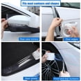 thumbnail image 3 of Car Door Sill Protector Strip, Transparent Invisible Door Edge Guard, Anti-Collision Auto Door Entry Protection Film, Universal Fit for Most Vehicle Front Rear Bumper (3.9 in x 33 Ft), 3 of 5