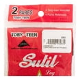 thumbnail image 4 of Tobi-Teen Sutil Cannon Mills para Niña y Juvenil Vanizada Punta Redonda Negro 2 Pares Talla Única, 4 of 4