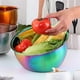 thumbnail image 3 of Rice Washing Bowl Stainless Steel Versatile 3-In-1 Colander and Kitchen Strainer with Side Drainers for Rice Vegetables, 3 of 5