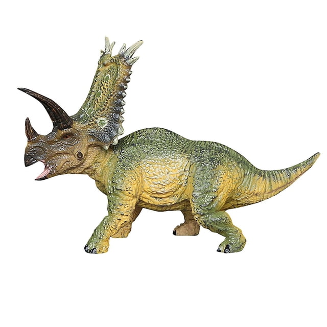Modelo de dinosaurio HUOGUO de juguete liso pintado a mano para regalo para niño