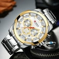 thumbnail image 4 of Curren Top Brand Luxury Men's Watches Sports Watch Casual Quartz Wristwatch With Stainless Steel Chronograph Clock Reloj Hombres - Quartz Wristwatches, 4 of 6