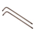 thumbnail image 1 of Unique Bargains T27 Anti-Inviolable Torx Star Clé Bit Clé, en Forme de L 5,71 Pouces de Long Bras, S2 Acier 2 Pack, 1 of 5