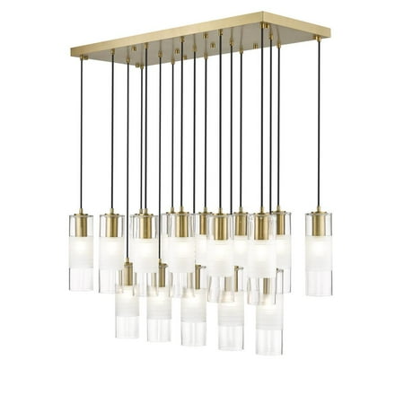 

Z-Lite 824P-17L Alton 17 Light 42 Wide Linear Chandelier - Gold