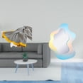 thumbnail image 2 of Manta de punto ondulada con acrílico suave y cálido, decoración rústica para el hogar, dormitorio, sofá, cama, silla, espejo de maquillaje moderno, de, 2 of 8