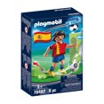 thumbnail image 1 of Figura Playmobil Sports & Action Jugador de Fútbol España 8 Piezas, 1 of 4