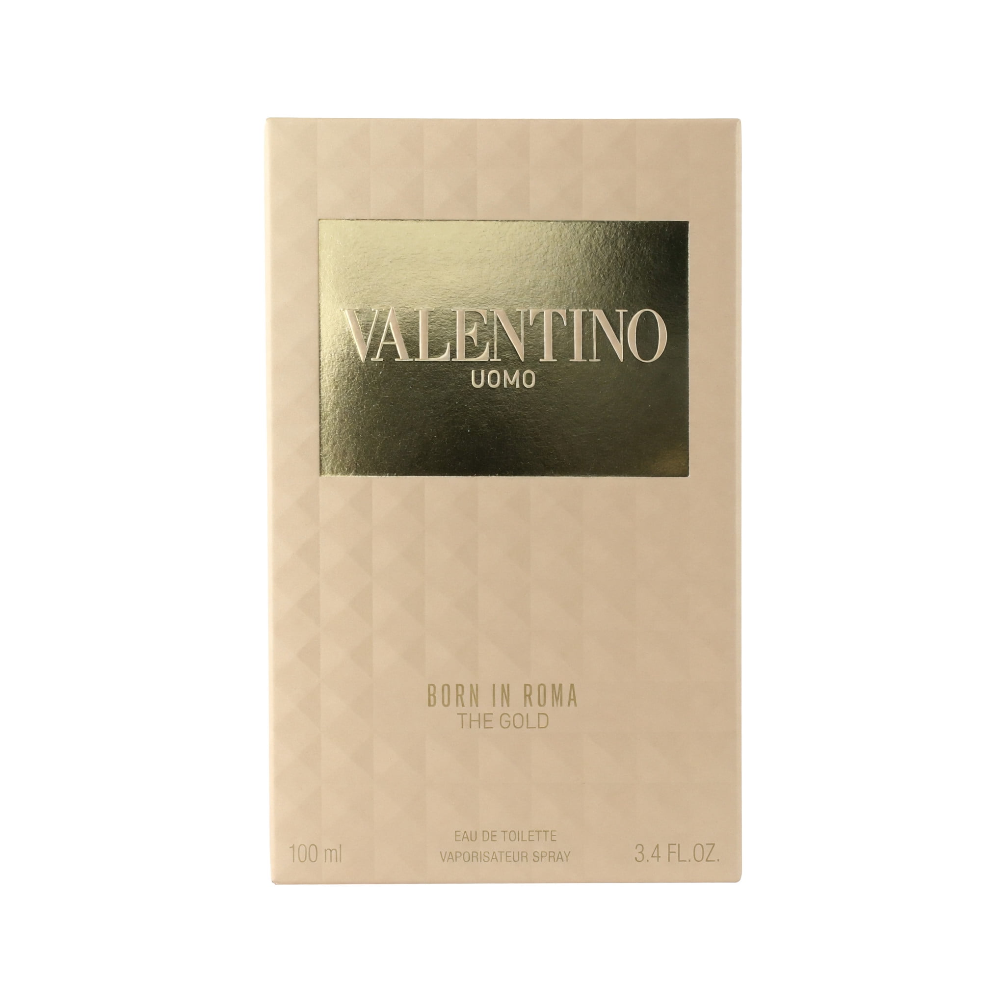 Valentino Uomo Born in Roma The Gold 3.4oz EDT Spray men - Walmart.com