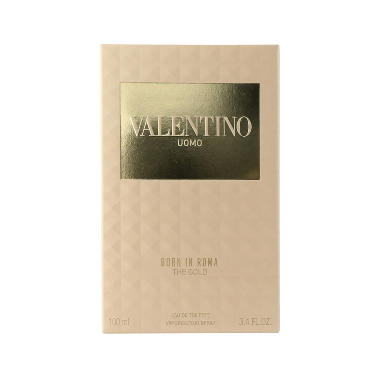 Valentino Born in Roma The Gold Uomo, Men's EDT Spray, 3.4 oz
