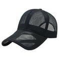 thumbnail image 1 of Summer Baseball Cap Mesh Back Sun Hats Sports Caps For Cycling Running Fishing Baseball Caps hats for men Blue, 1 of 3