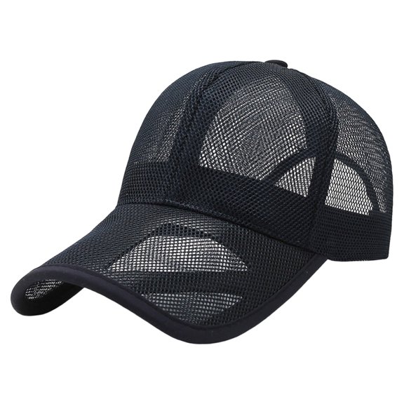 Visor For Men Women Summer Baseball Cap Mesh Back Sun Hats Sports Caps For Cycling Running Fishing Unisex