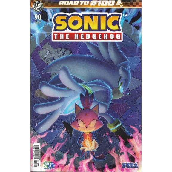 Collectible Sonic the Hedgehog (IDW) #90A VF ; IDW Comic Book