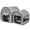 Grey, variant on Portable Cat Playpen, Delivery Room, Enclosure, Postoperative Recovery, House Design for Better Standing, Foldable Pet Tent for Indoor and Outdoor Use, Cat Houses & Condos Dark Gray