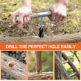 NGHnuifg Upgrade Hand Outdoor Drill Woodworking Hand Drill Camping Hand