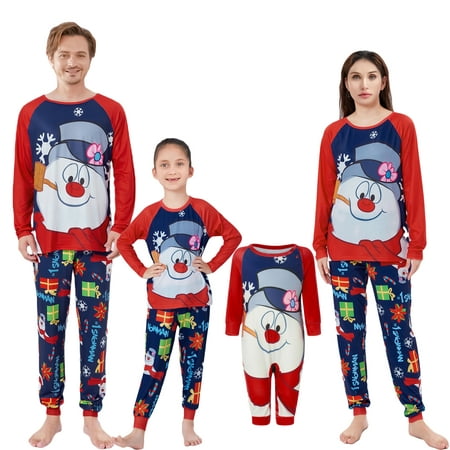 

Kupretty Family Matching Christmas Pajamas Set Holiday Santa Claus Sleepwear Xmas PJS Set for Adults Men Women Baby Kids