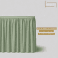 thumbnail image 2 of Mantel Bambalina Para Mesa De 1.80 x 0.75 Colores Verde Olivo, 2 of 5