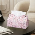 thumbnail image 7 of Tissue Box Cover Square Tissue Case Cute Tissue Box Holders Tissue Cover Box With Tissue Cell Phone Facial Paper Organizer For Kitchen Bathroom Vanity Countertops Bedroom Dressers And Tables Gift, 7 of 7