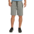 thumbnail image 3 of 9 Crowns Men's Lightweight Athletic Shorts With Seam Sealed Zipper Pockets (Dark Grey, Small), 3 of 6