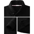 thumbnail image 4 of H2H Mens Casual Slim Fit Pullover Sweatshirts Knitted T-Shirts Thermal Napping Inside (CMOSWL060), 4 of 6