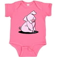 thumbnail image 3 of Inktastic Sitting Pig Boys or Girls Baby Bodysuit, 3 of 5
