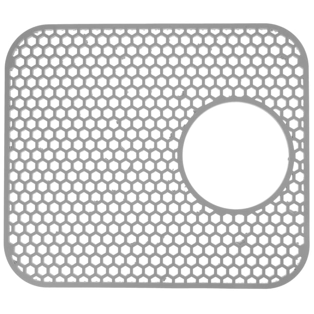 Alfombrilla de silicona para fregadero de cocina, escurridor, protector para fregadero, accesorio de cocina