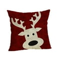 HBYJLZYG Christmas Sofa Bed Home Decor Pillow Case Cushion Cover