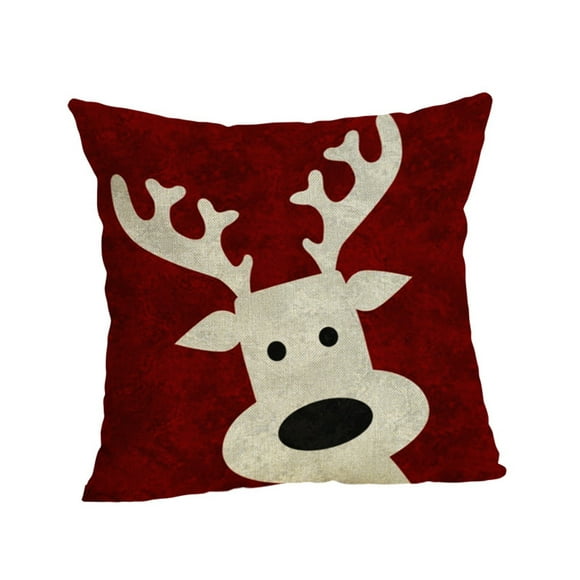 XZNGL Christmas Decor Christmas Pillow Covers Christmas Sofa Bed Home Decor Pillow Case Cushion Cover