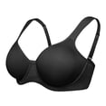 thumbnail image 5 of HSIA Smooth Full Figure Minimizer Bras T-shirt Bra with Unlined Non Padded Bra for Heavy Breast,Plus Size Black,38DD, 5 of 9