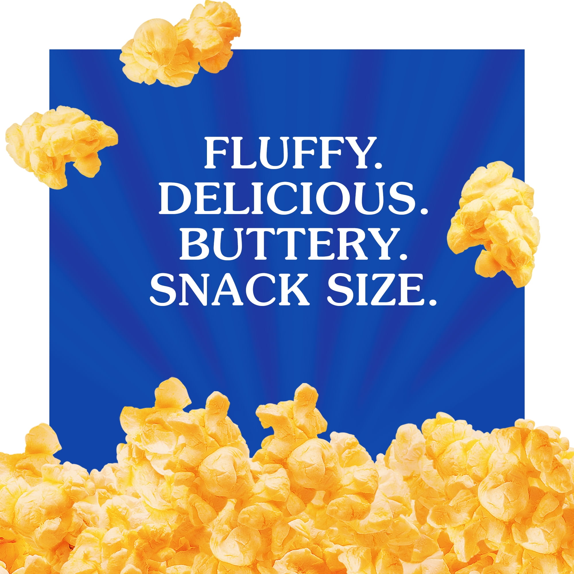(4 pack) Act II Butter Mini Bags Butter Lovers Microwave Popcorn, 1.19 oz., 12-Count Bags